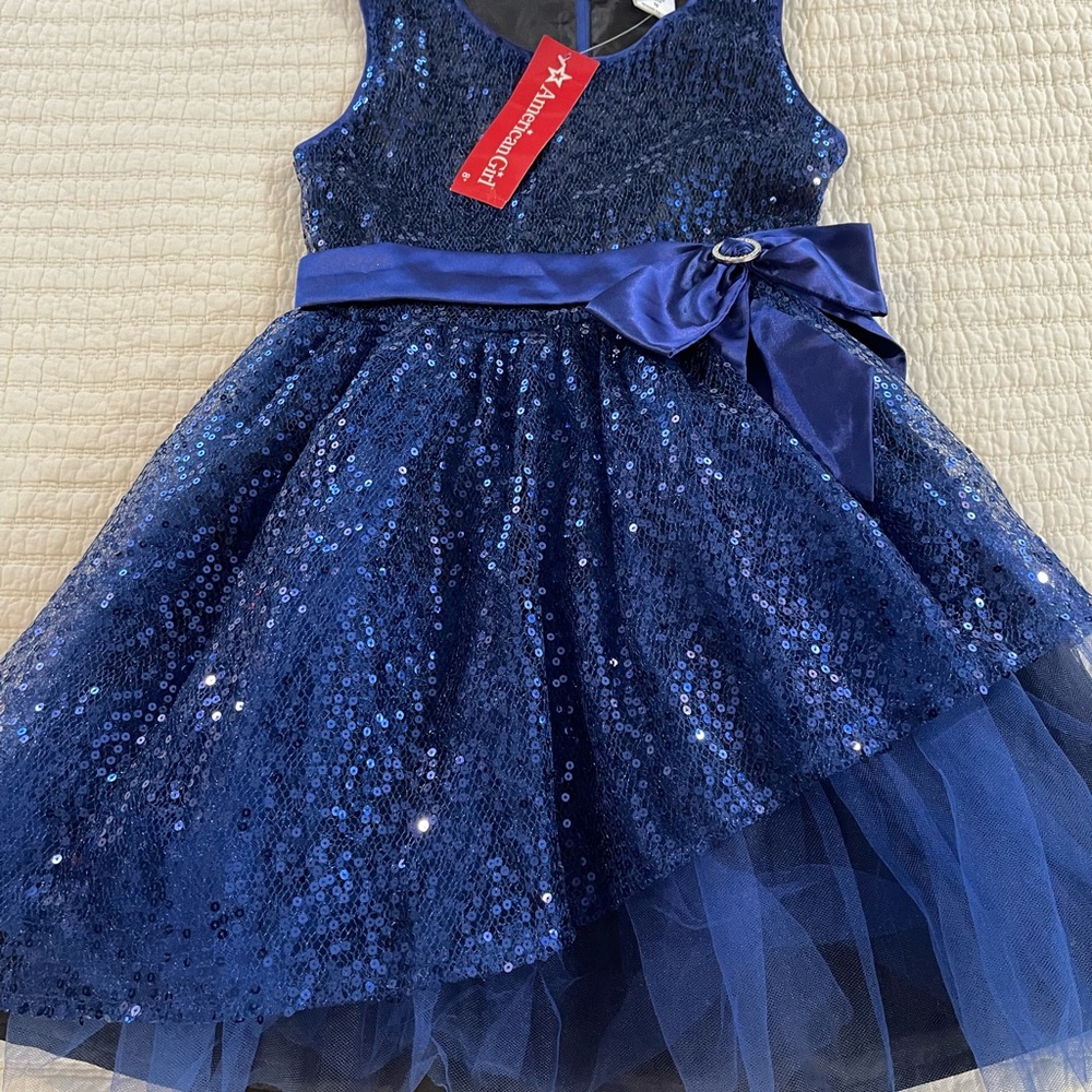 American Girl “Happy Holiday” Dress w/Jacket Size 10 NWT - Picture 2 of 7